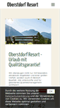 Mobile Screenshot of oberstdorf-resort.de